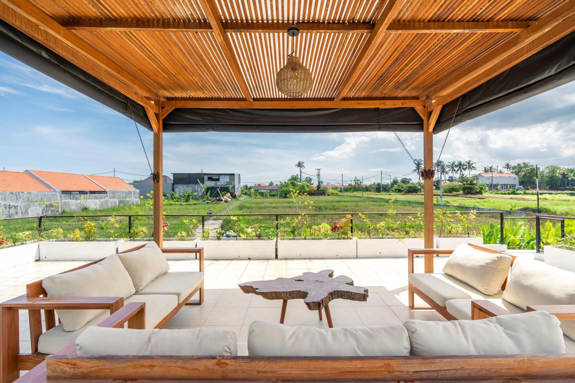 Munggu Villa Primarosa - Charming 3Br Villa With Rooftop מראה חיצוני תמונה